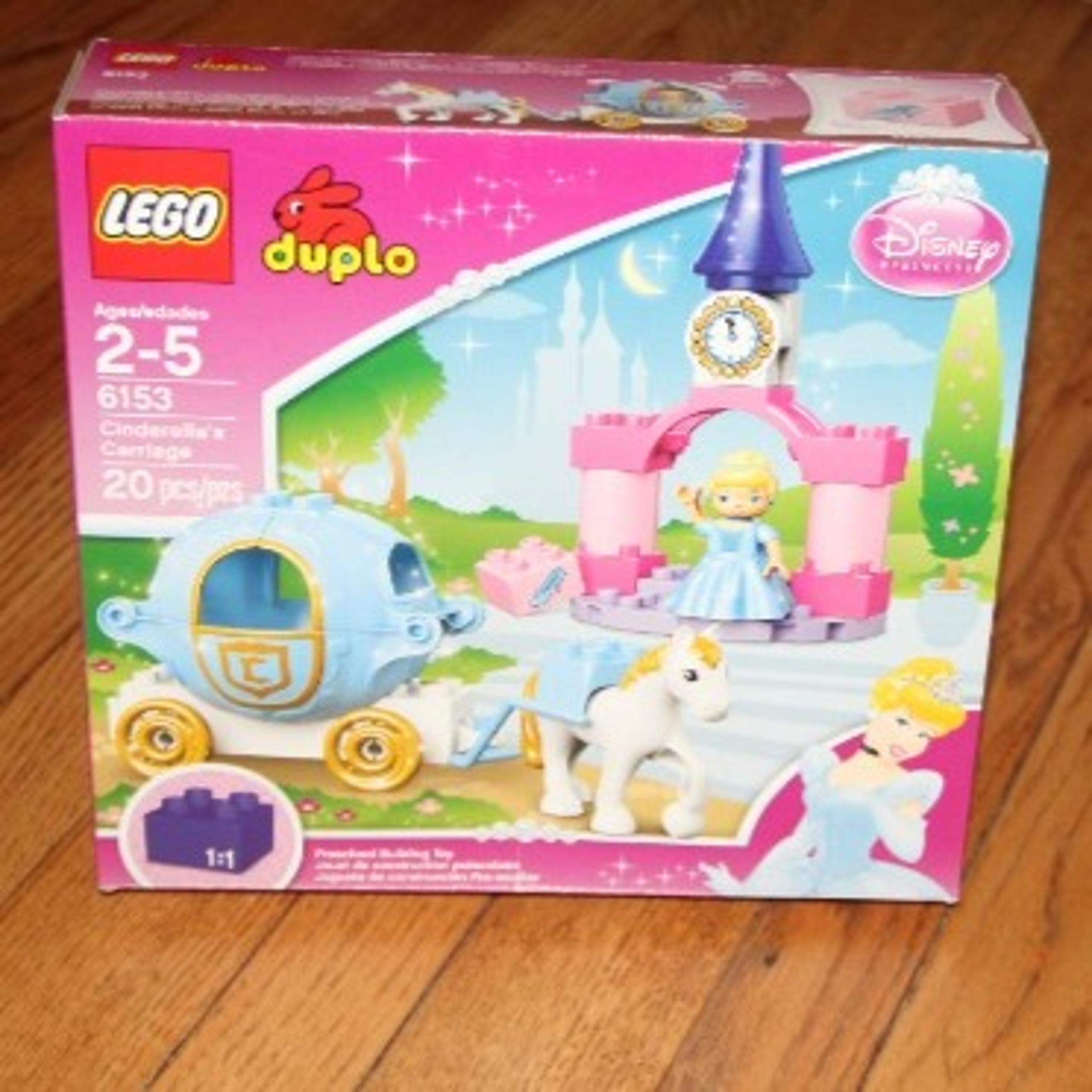 LEGO DUPLO Disney's Cinderella's Carriage 6153 New Unopened Box
