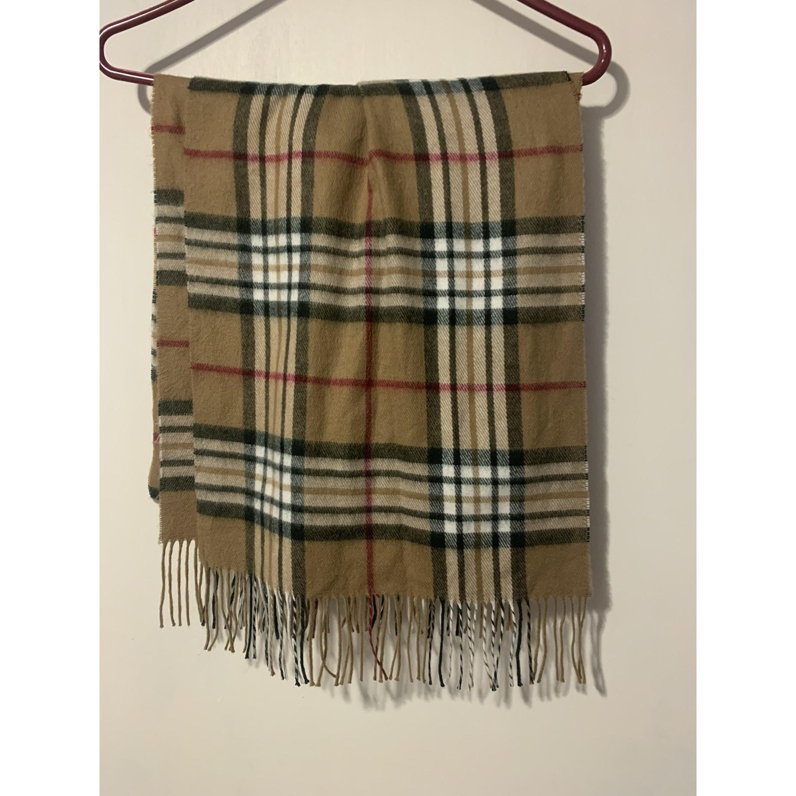 Geoffrey Beene Cashmere Scarf Made In Italy Old Money Quiet Luxury Elegante