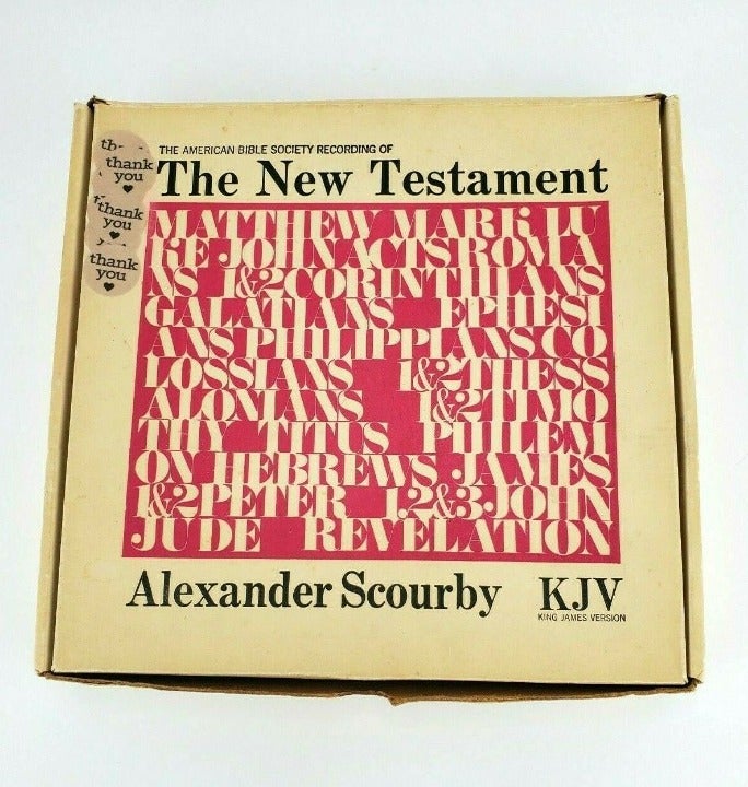 The American Bible Society Recording Of The New Testament King James Version