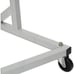 Industrial Grade Z-Base Garment Rack 400lb Load with 62in extra long bar