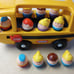 Vintage Little Tikes School Bus with 11 Little Tikes Figures, fair used cond.