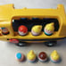 Vintage Little Tikes School Bus with 11 Little Tikes Figures, fair used cond.