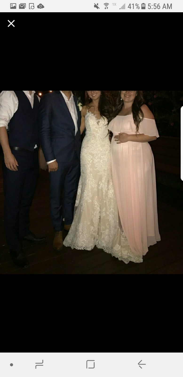 Blush Maternity dress