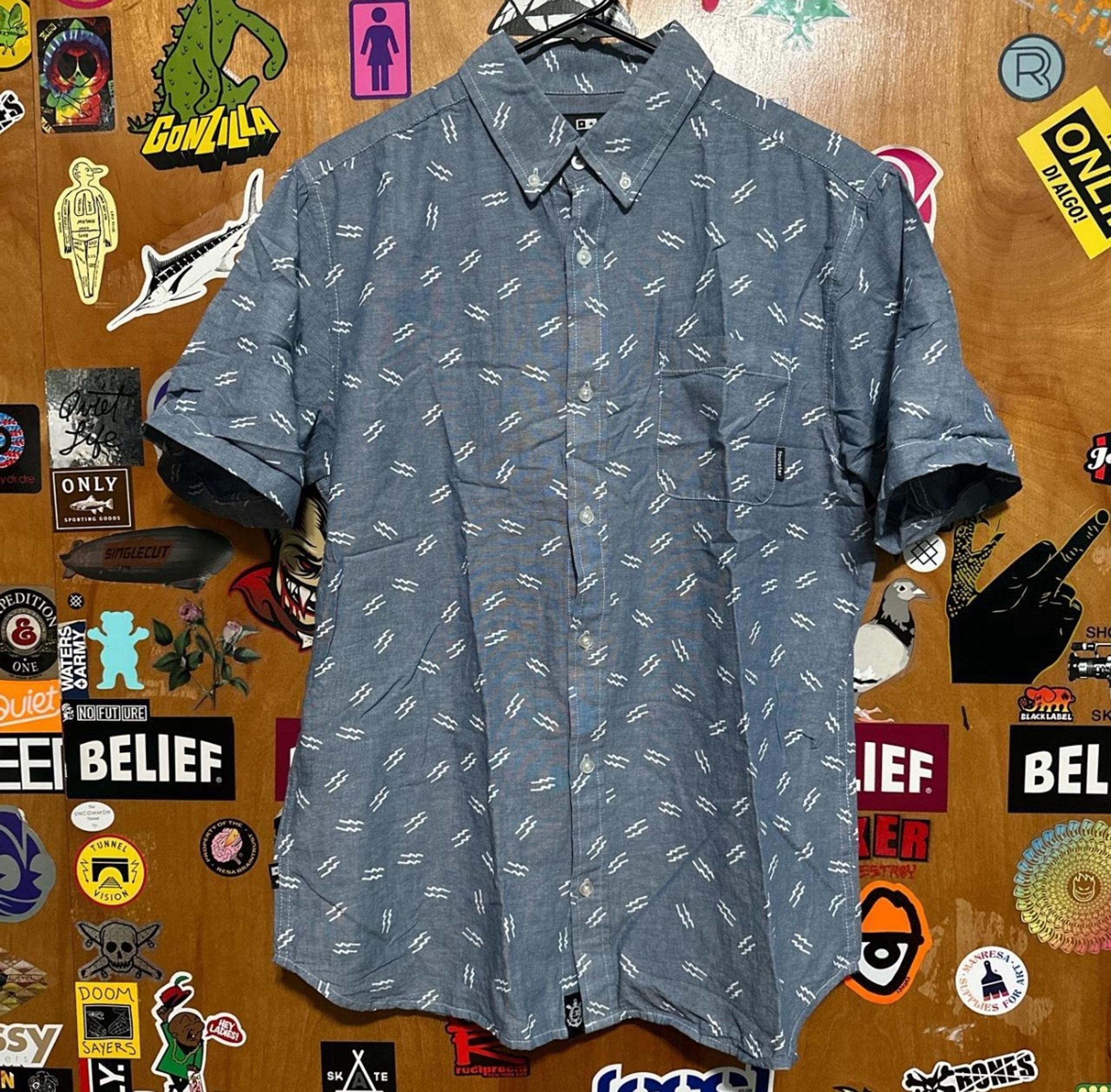 FOUR STAR short sleeve button down for men
