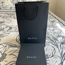 Gucci box and bag