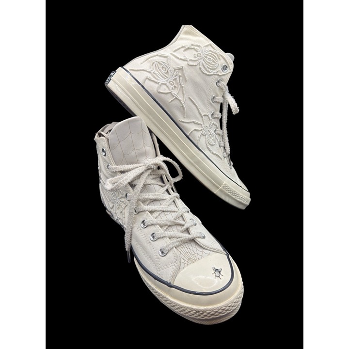 Limited Converse Dr Woo x Chuck Taylor AllStar Hi 70 “Egrit” Spiders Men's Sz 11