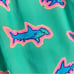 Chubbies The Apex Swimmer hammerhead shark neon Classic 7” Swim Trunk. S/M
