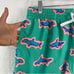 Chubbies The Apex Swimmer hammerhead shark neon Classic 7” Swim Trunk. S/M