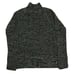 Gap Pullover Sweater XS Womens Black White Knit Mock Neck Long Sleeve Stretch