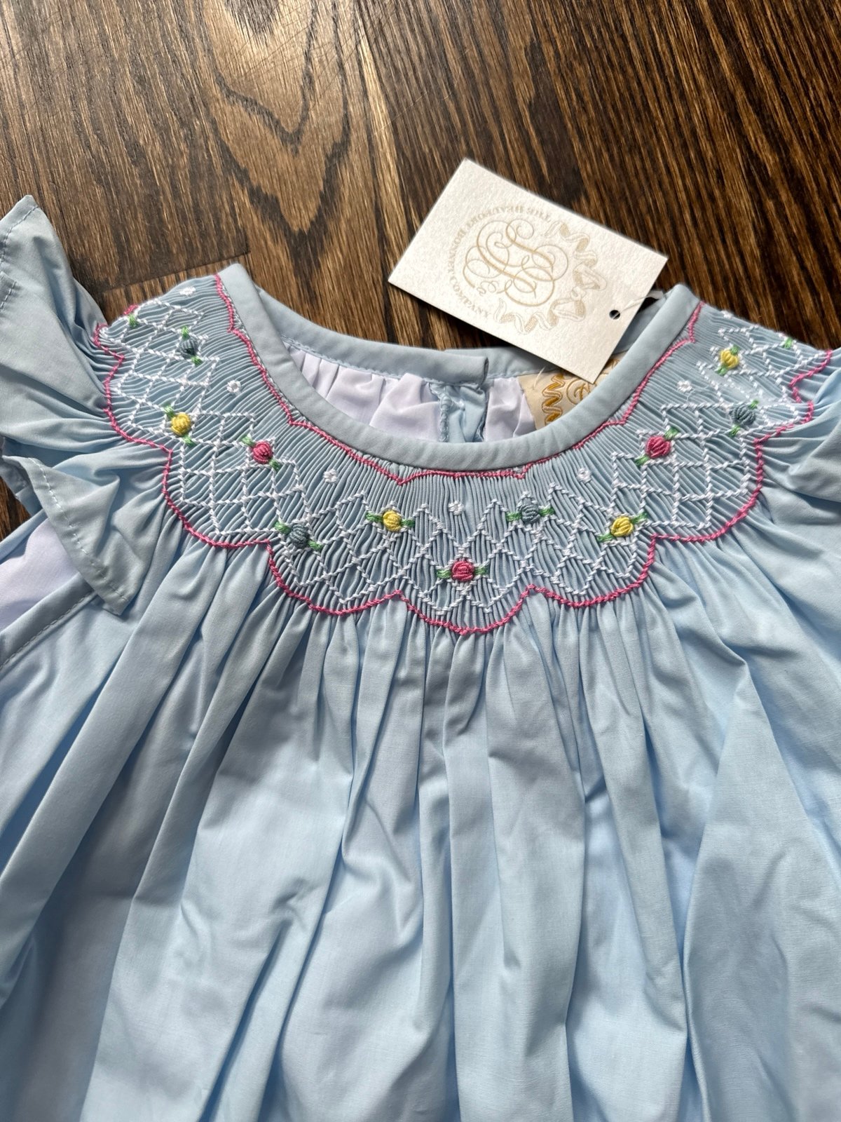 NEW TBBC smocked dress size 5