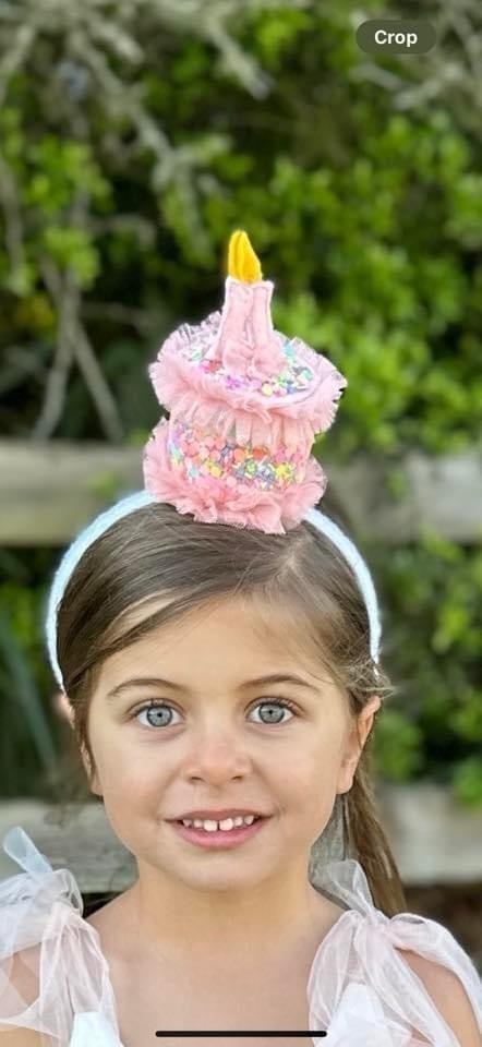 Birthday 4 Headband 4th like Unigirl