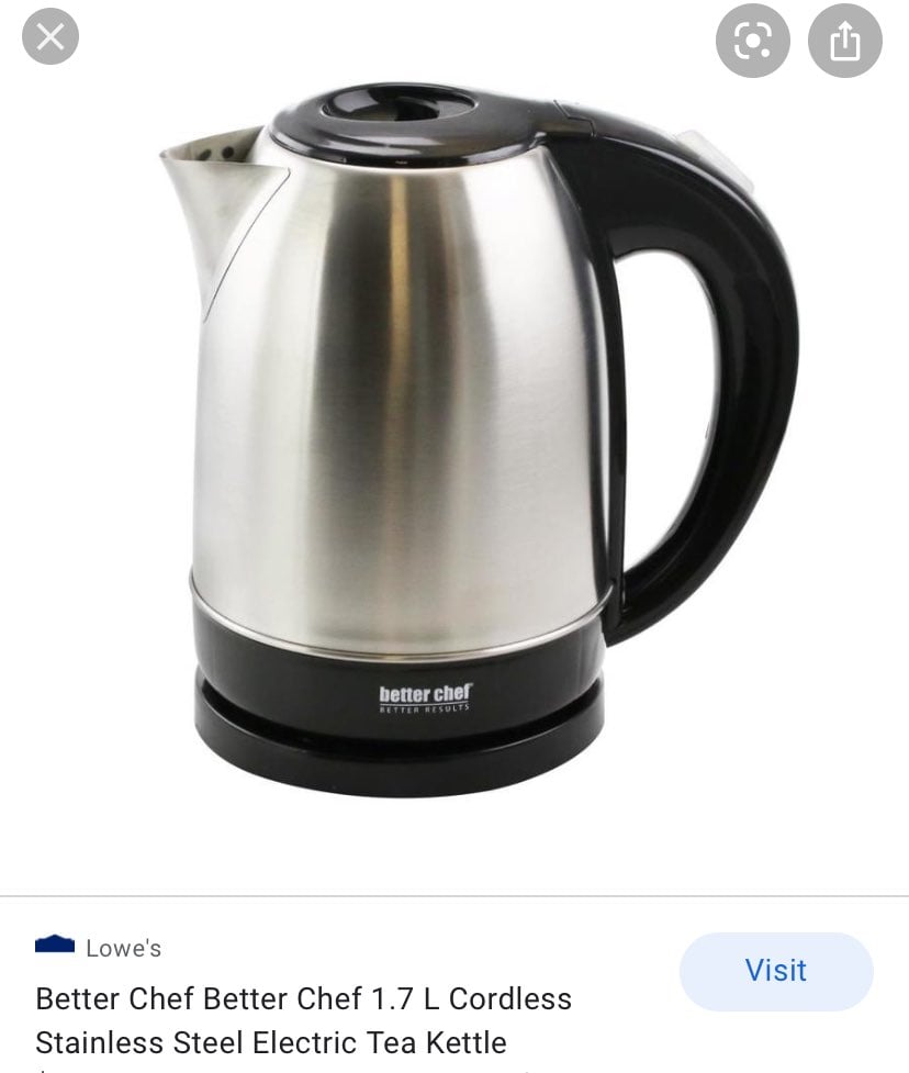 Stainless steel electric kettle