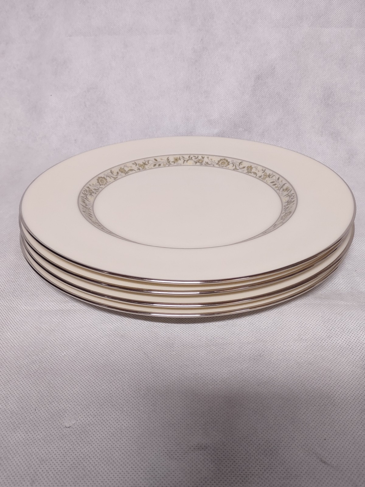 Lenox Springdale Dinner Plates 4 China 10.5
