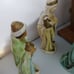 Mid Century Paper Mache Nativity Set Original Manager 14 Pieces made in Japan