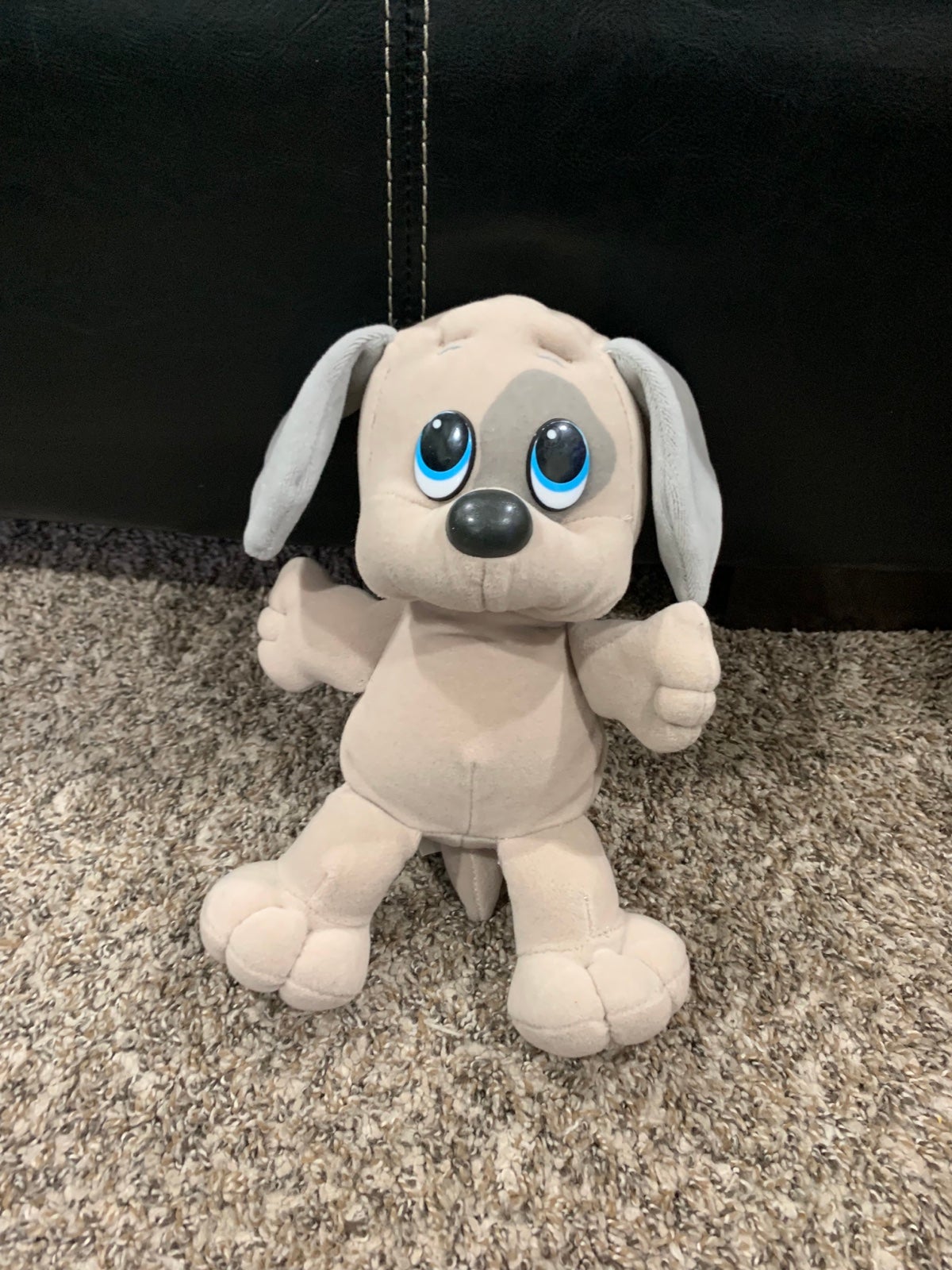 Tonka Pound Puppies Pulling Baby Puppy 7838 Blue Eyes Super Rare.
