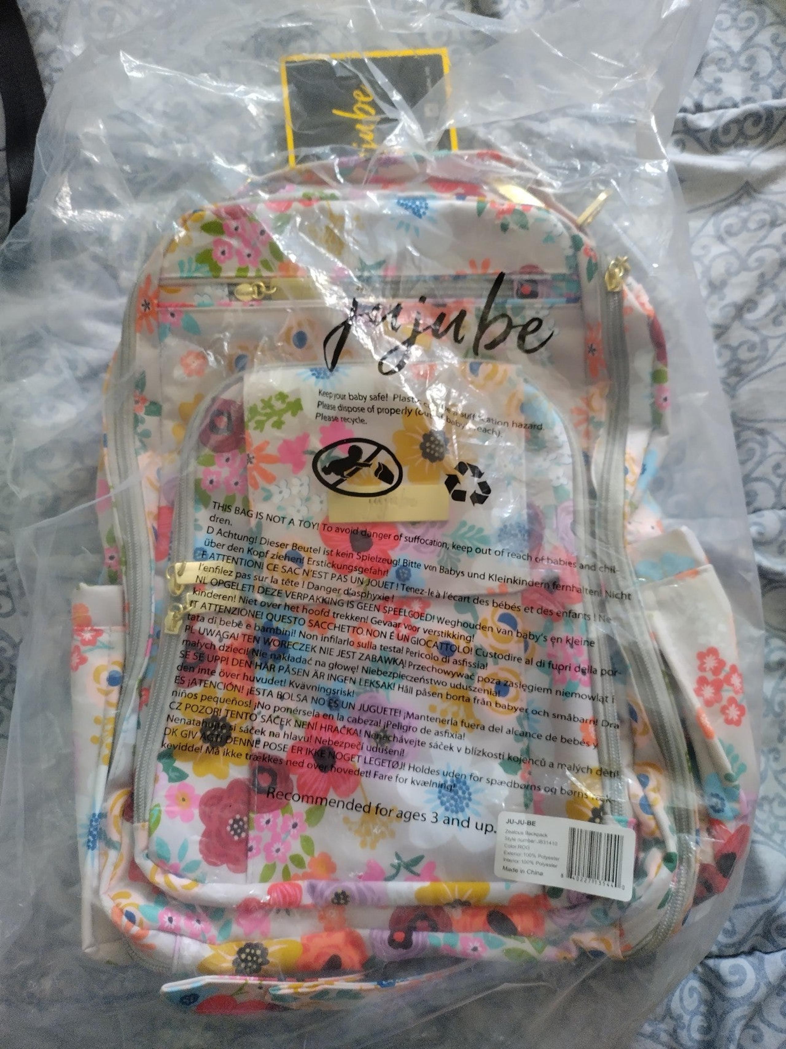 NWT Ju-Ju-Be Enchanted Garden backpack