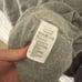 Cos Grey turtleneck knit dress with a relaxed fit #knitwear