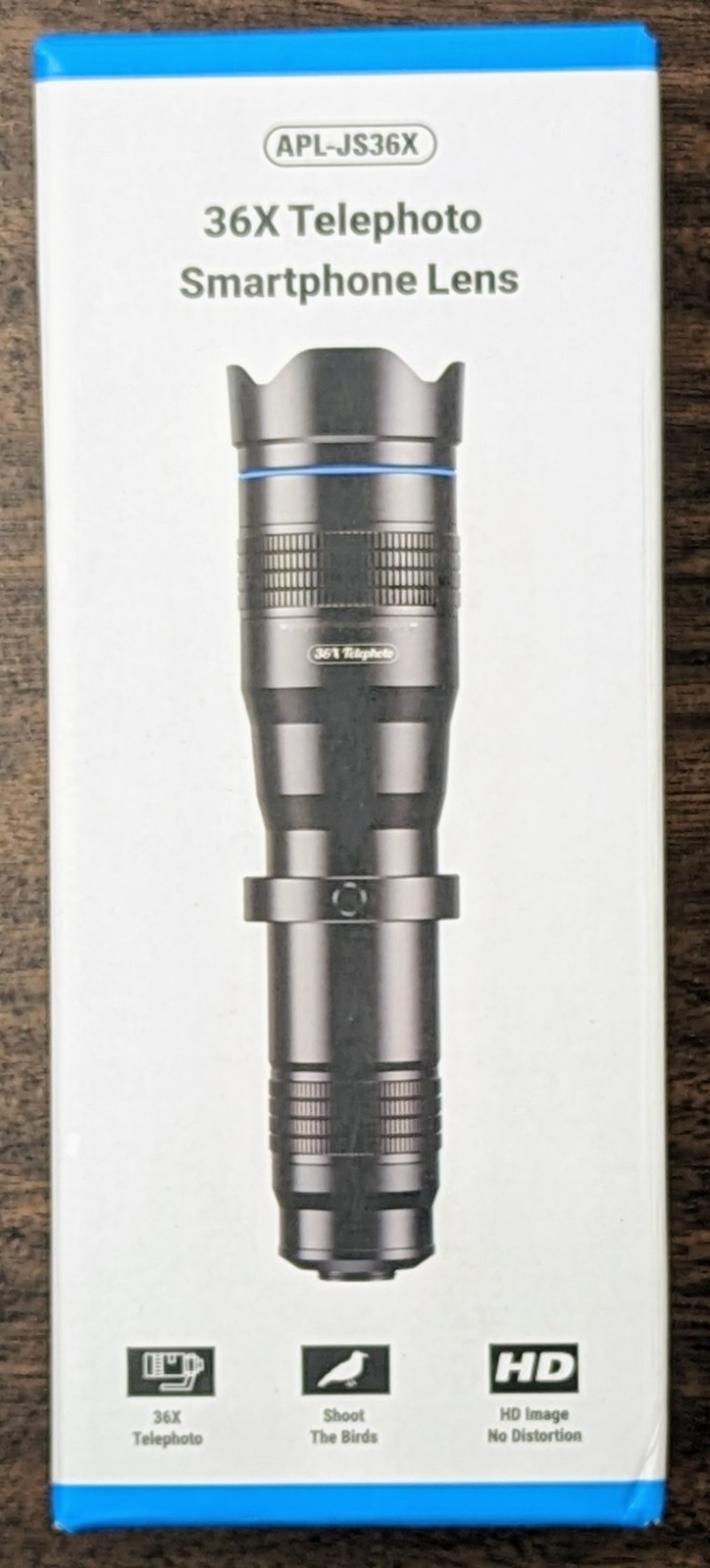 Apexel 36X HD Telephoto Smartphone Lens Tripod for 98% Smartphones APL-36XJJ04