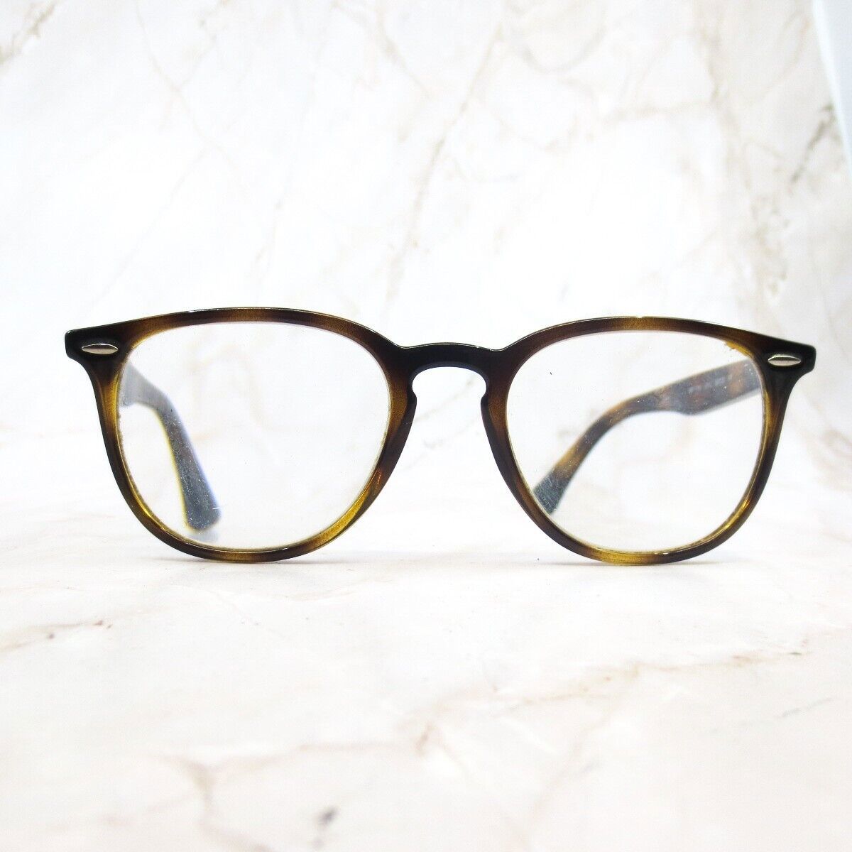 Ray-Ban Eyeglasses Frame RB7159-2013 Women's Brown Tortoise Full Rim 52-20-145