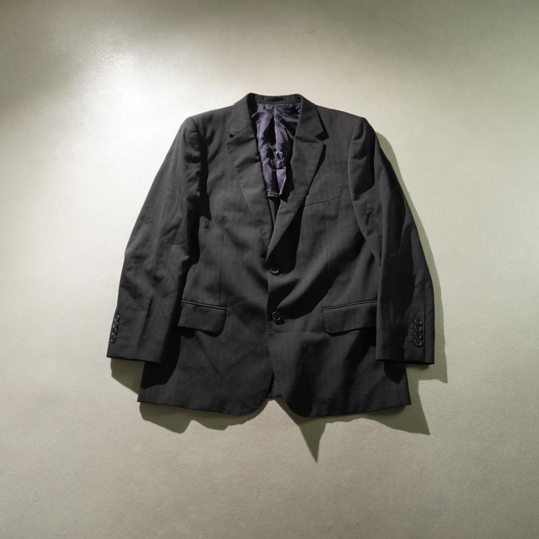 Paul Smith Single-Breasted Blazer, Plain Black/OW183