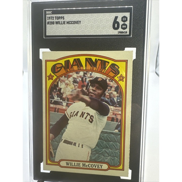 1972 Topps - #280 Willie McCovey SGC 6