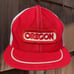 Rare Vintage EUC Oregon Saw Chain Trucker Snapback Hat