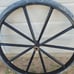 Vintage Pair Of 27 Horse Buggy Or Cart Replacement Wheels