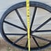 Vintage Pair Of 27 Horse Buggy Or Cart Replacement Wheels