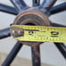 Vintage Pair Of 27 Horse Buggy Or Cart Replacement Wheels