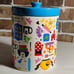 Disney Parks Mickey Mouse Icons Ceramic Cookie Jar Canister