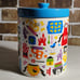 Disney Parks Mickey Mouse Icons Ceramic Cookie Jar Canister