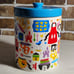 Disney Parks Mickey Mouse Icons Ceramic Cookie Jar Canister