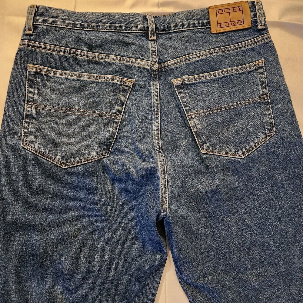 Vintage Tommy Hilfiger Jeans Men 38x38 (Measure 36x34) Y2K Denim Skater Baggy