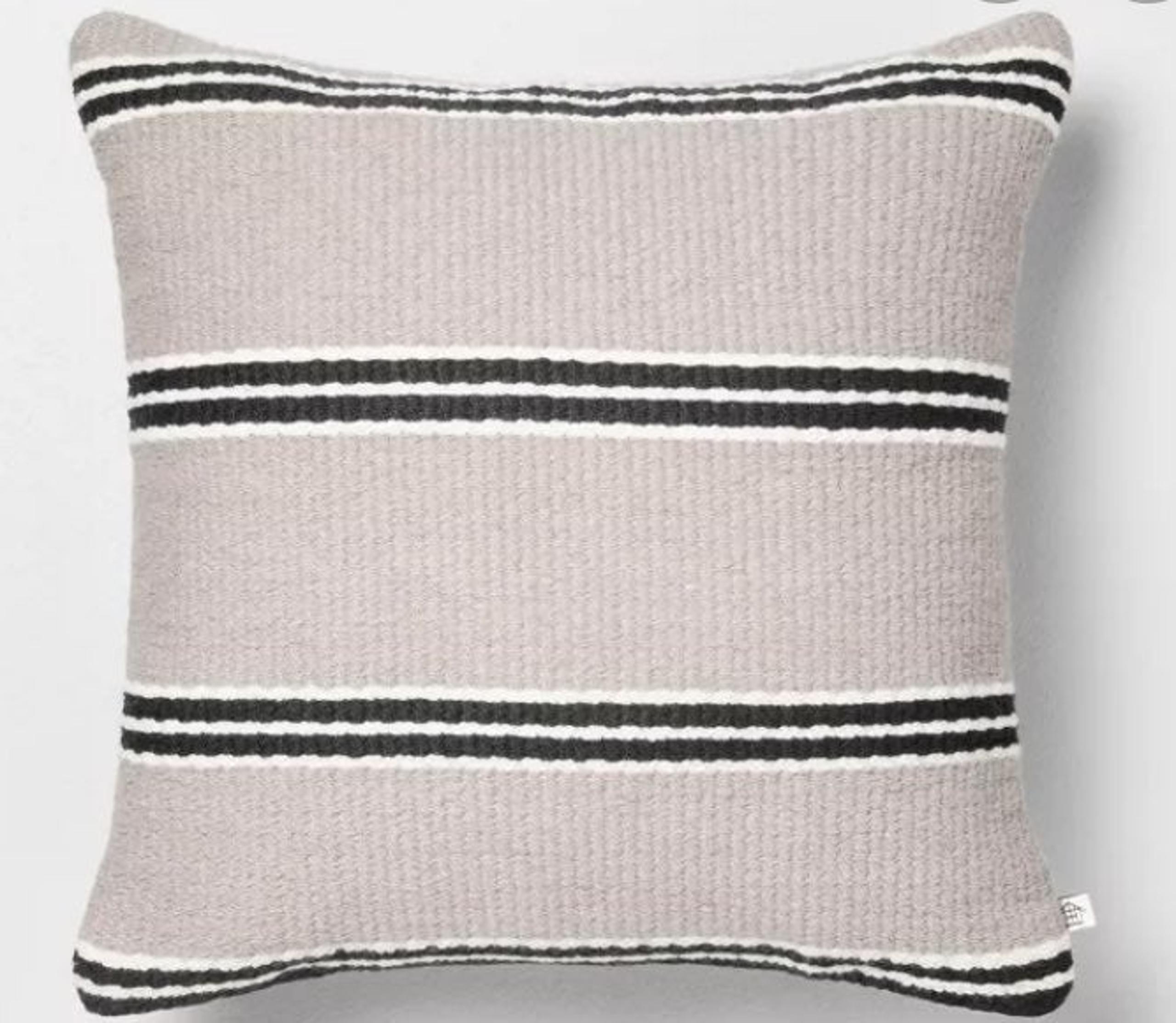 Hearth and Hand Striped Square Pillow