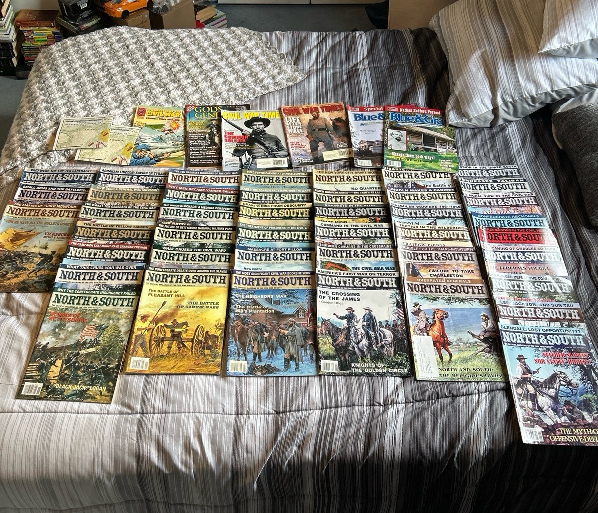 North & South Official Magazine of the Civil War Society. 50 issues. years 03-11