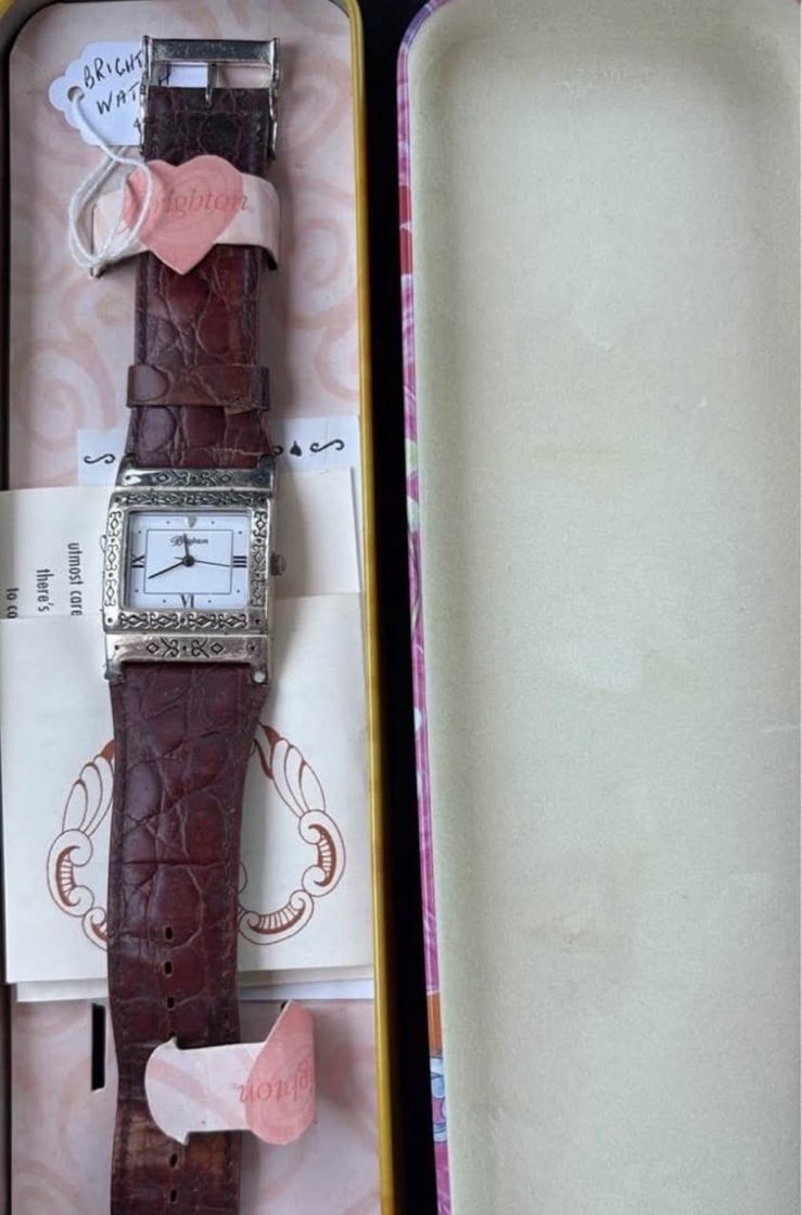 Brighton leather band watch new