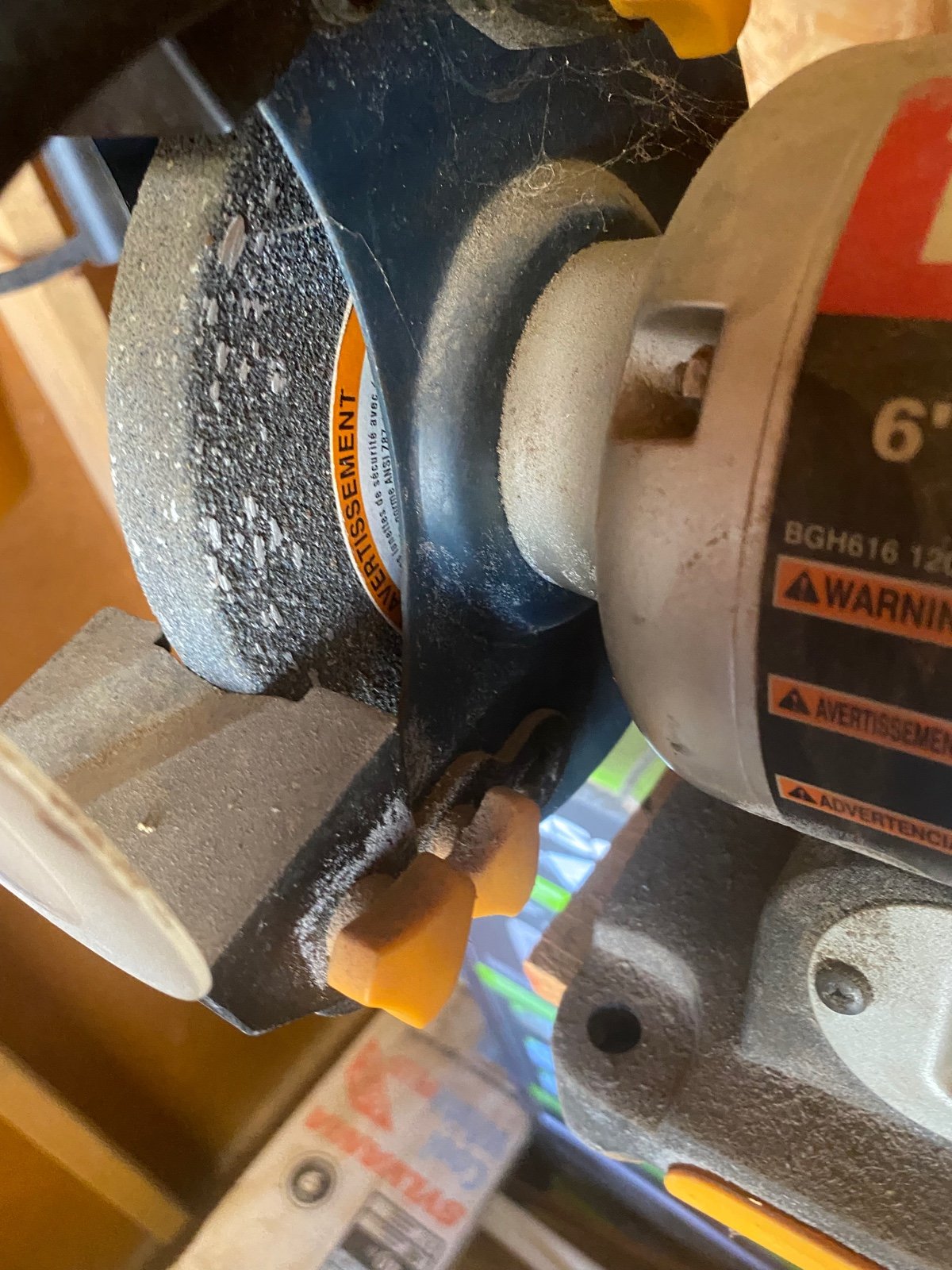 Ryobi bench grinder