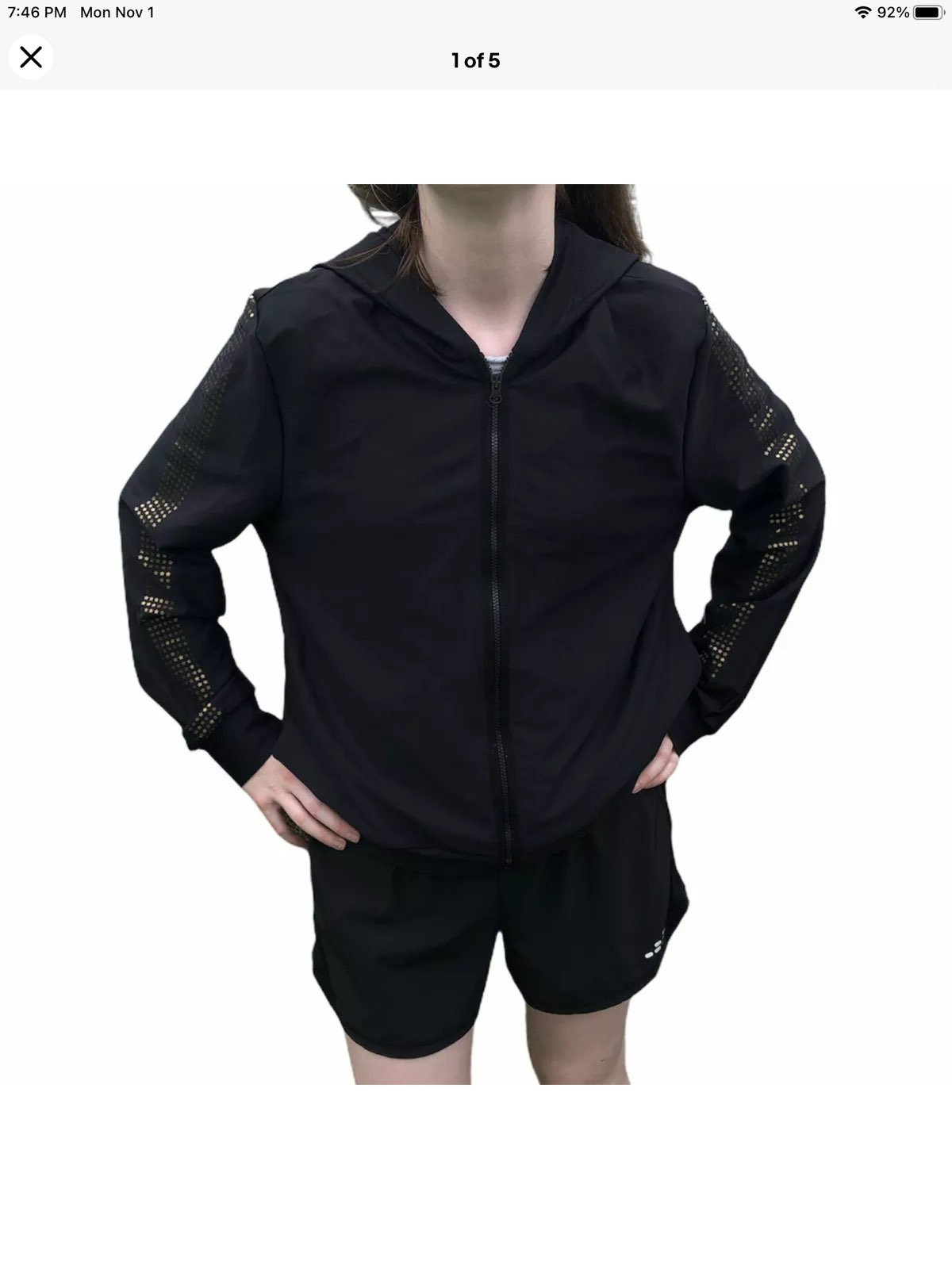 Nwt Ultracor Eclipse star hooded jacket