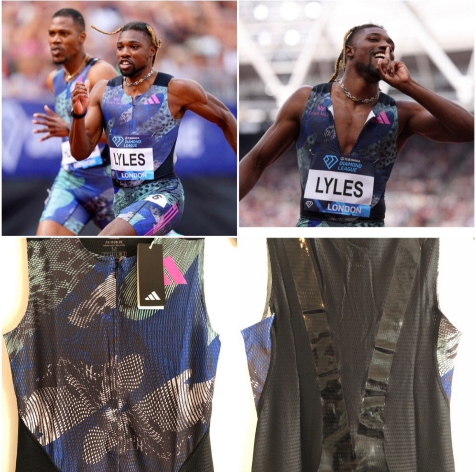 Adidas 2023 Pro Elite Noah Lyles Speed Running Sprint HN8038