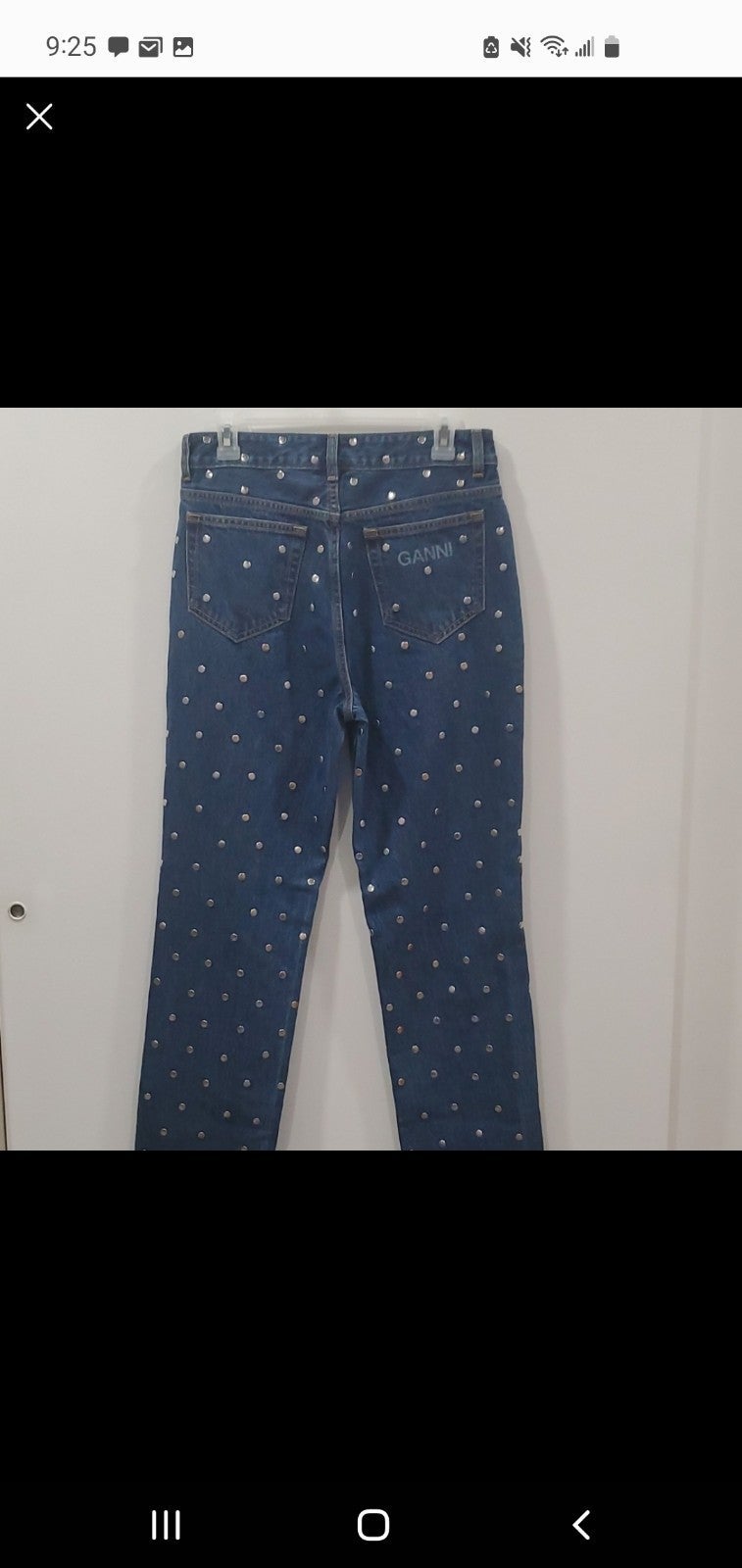 Shops Ganni Studded Jeans