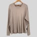 Cutter & Buck Mens Beige V Neck 100% Pima Cotton Pullover Sweater XL Preppy
