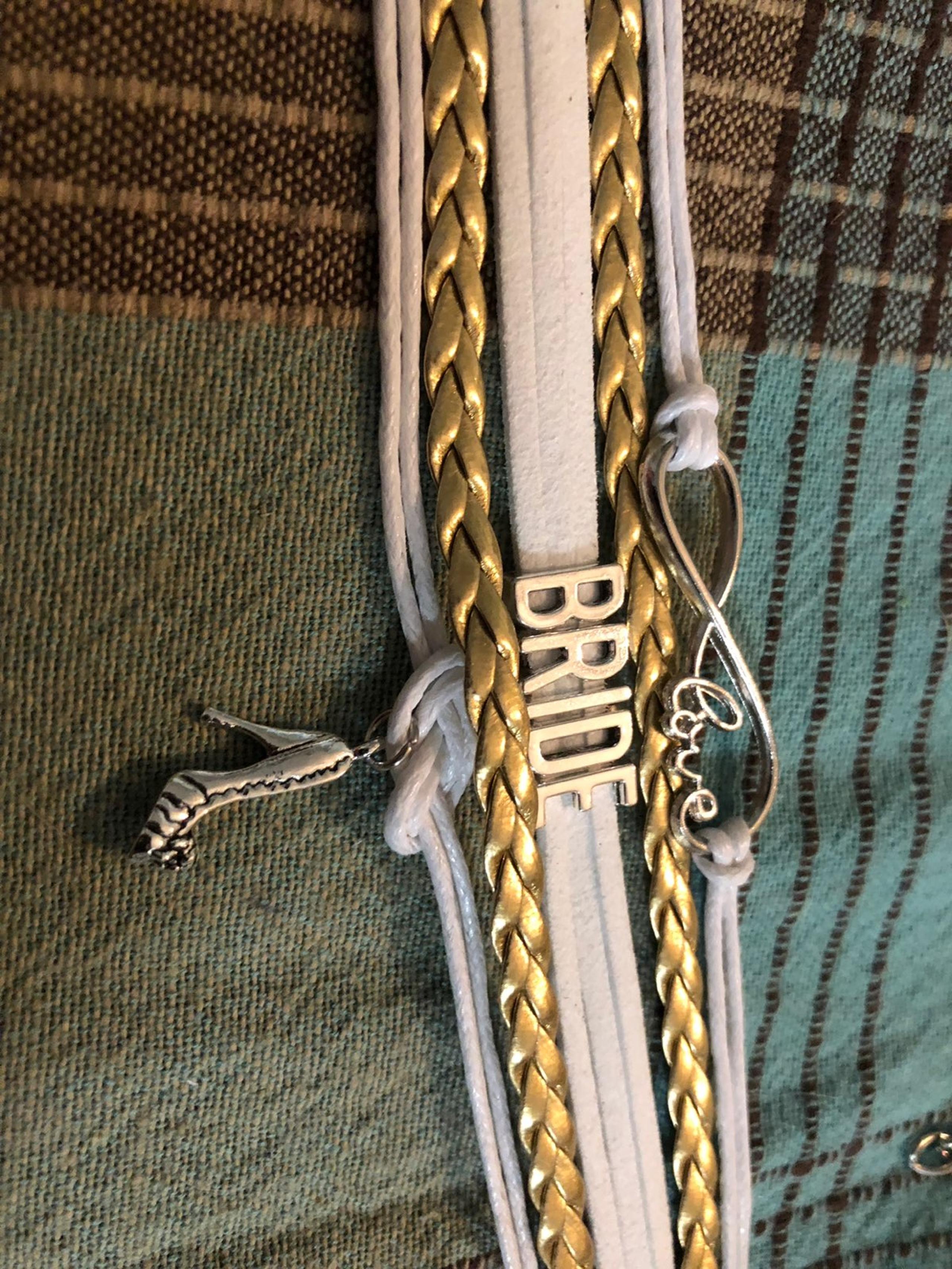 Bride Infinity Bracelet