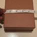 Louis Vuitton LV Square Gift Box Brown Textured Lift Lid Luxury Storage Display