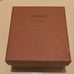 Louis Vuitton LV Square Gift Box Brown Textured Lift Lid Luxury Storage Display