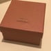 Louis Vuitton LV Square Gift Box Brown Textured Lift Lid Luxury Storage Display
