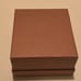 Louis Vuitton LV Square Gift Box Brown Textured Lift Lid Luxury Storage Display