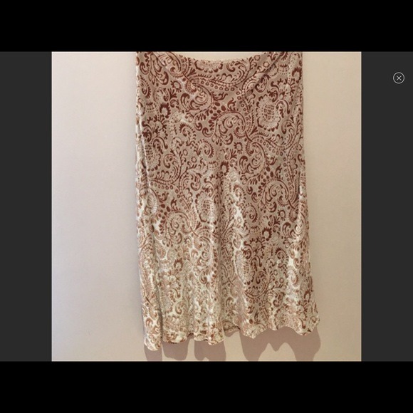 Lafayette 148 gorgeous delicate velvet skirt