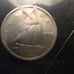 1945 10 Cents - George VI with IND:IMP: Silver