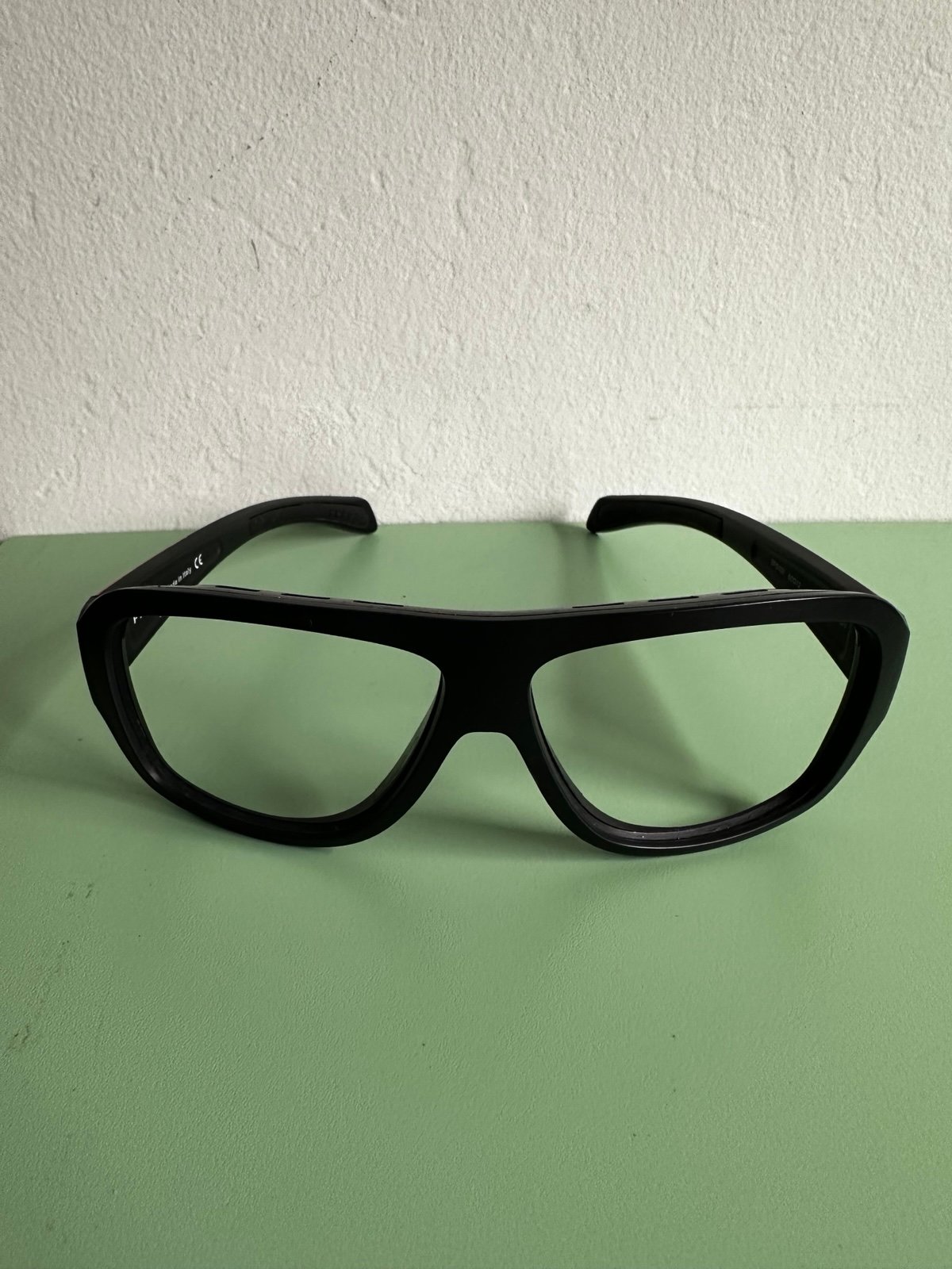 Prada Sunglasses 2007 Vintage Black Square Rossa PS02IS SPS 02I