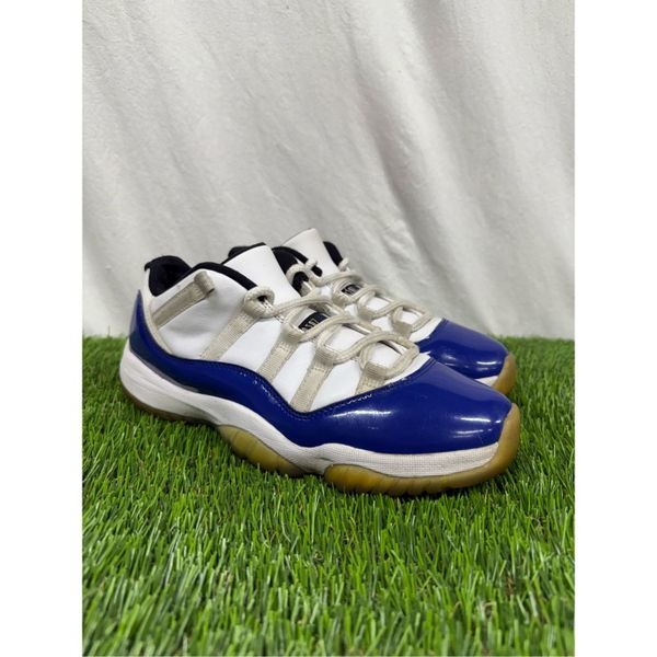 Women’s size 9.5 men’s 8 Jordan 11 Concord Lows Blue Sketch